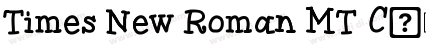 Times New Roman MT C字体转换